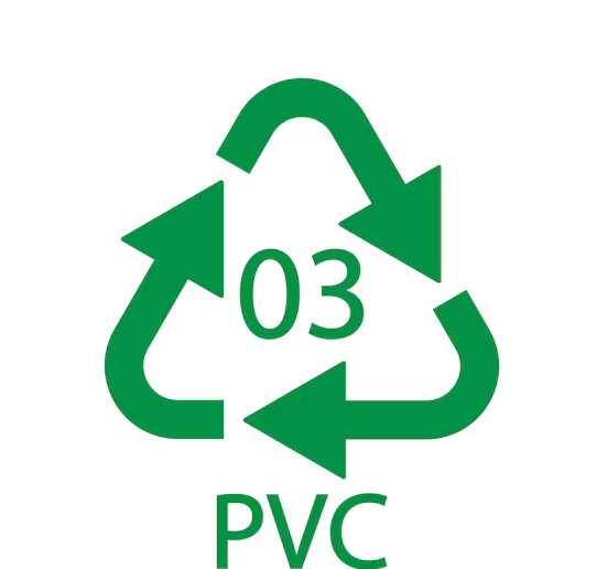 PVC recycling symbol